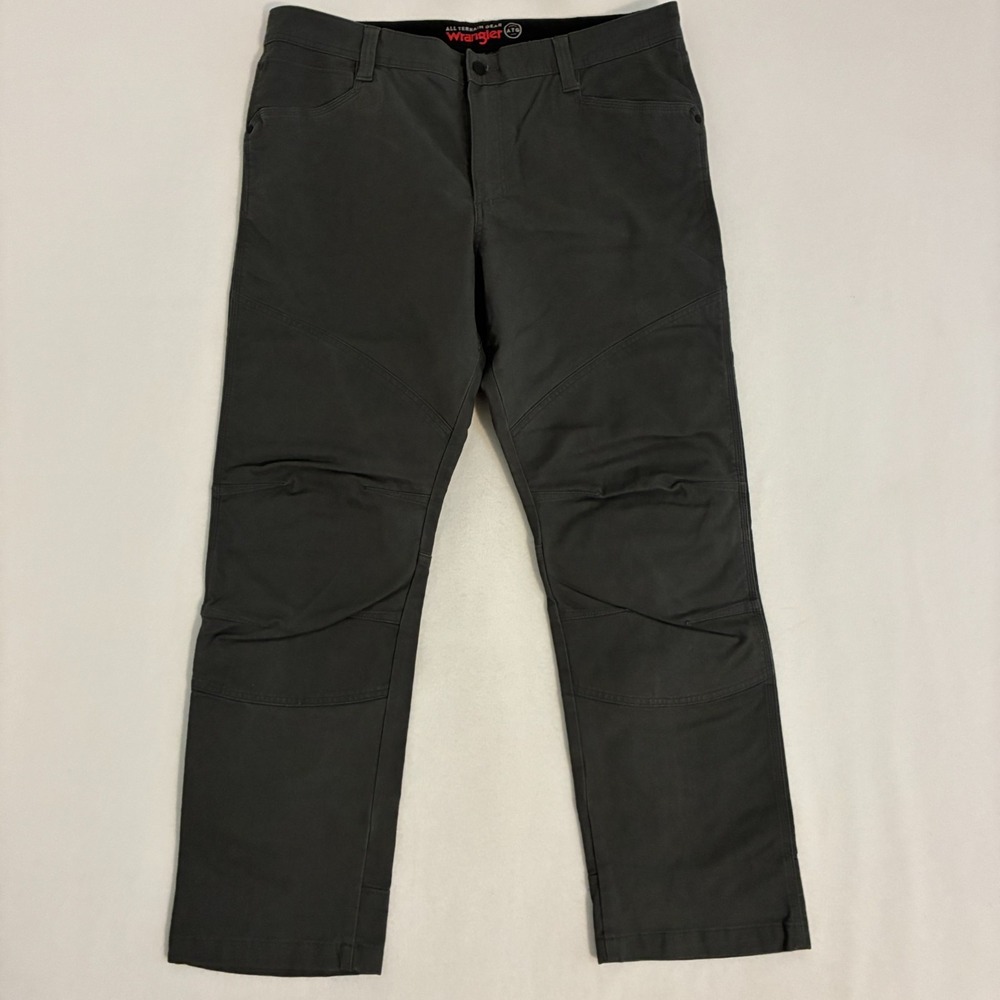 ATG Wrangler Jackson Utility Pants Men's 38x30 Gray Double Knee Gorpcore Work